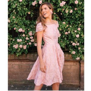 Gal Meets Glam Augusta off the Shoulder Dress NWT